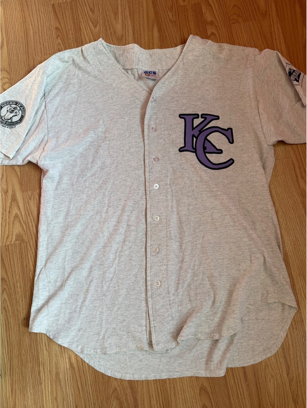 Vintage Baseball Jersey Kansas City Monarchs Size XL